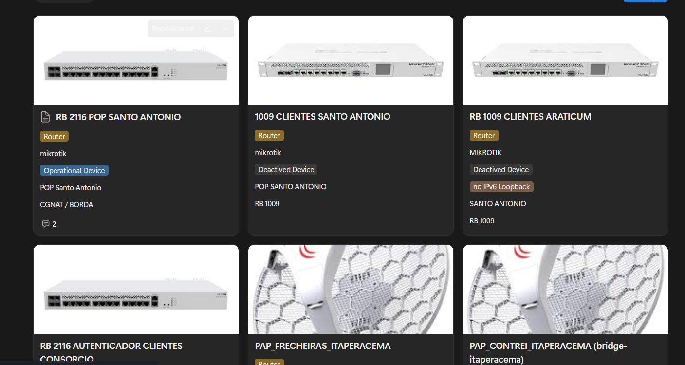 Projeto backbone regional